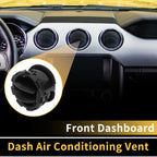 Dash AC Heater Air Vent for Ford F-250 F-350 F-450 (2011–2016) A/C Outlet Black