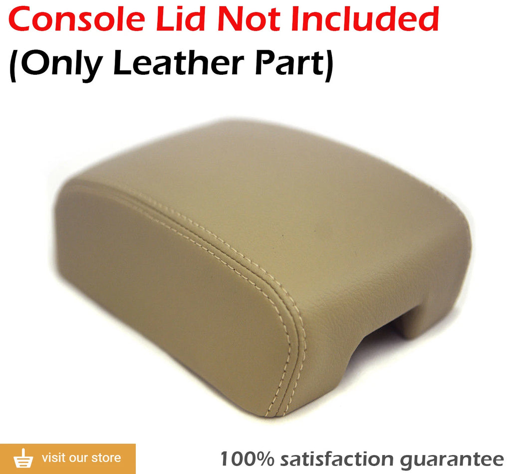 Center Console Armrest Cover for Nissan Sentra (2000–2006) Beige Leather