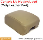 Center Console Armrest Cover for Nissan Sentra (2000–2006) Beige Leather