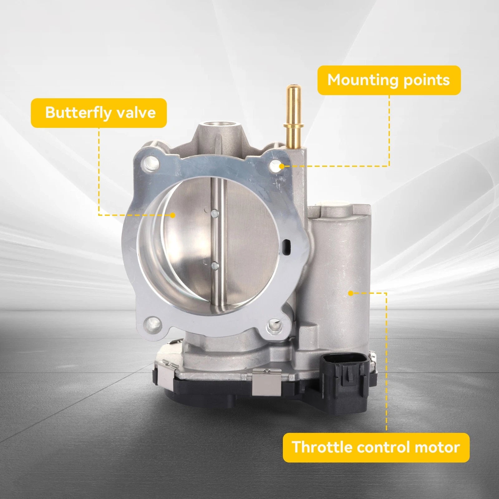 Throttle Body for Hummer H3 3.7L (2008–2010)