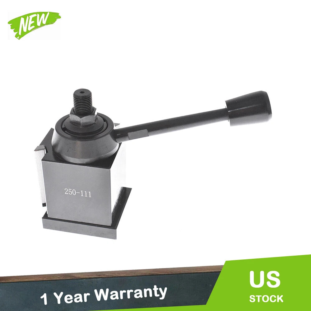 Set of 6 Wedge Type Quick Change Tool Post Holders for Lathe (AXA 250-111)