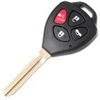 2 Remote Keyless Fob Shell Covers for Toyota Corolla (2008–2012)