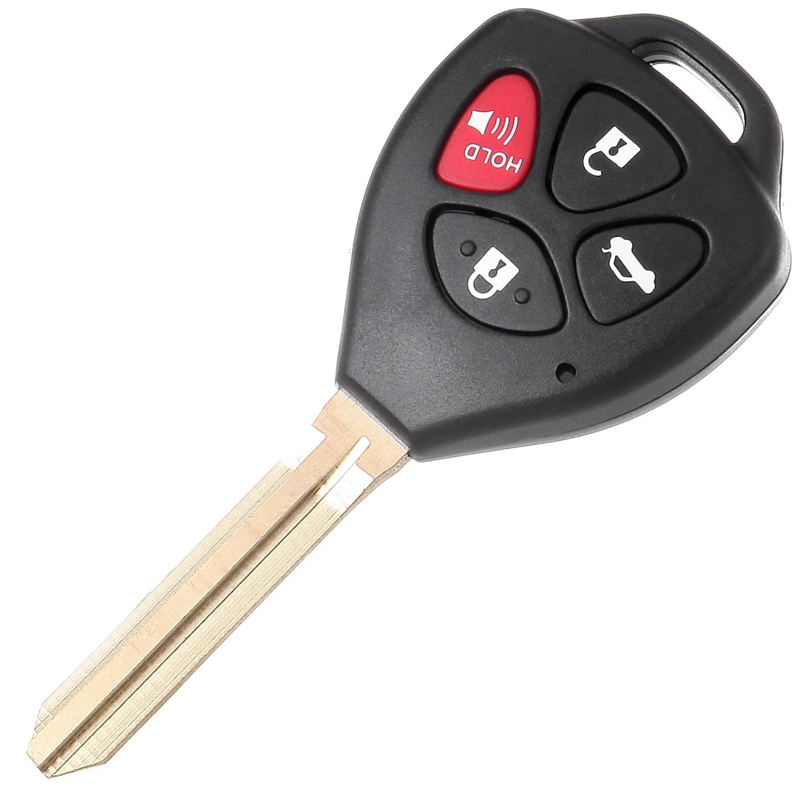 2 Remote Keyless Fob Shell Covers for Toyota Corolla (2008–2012)