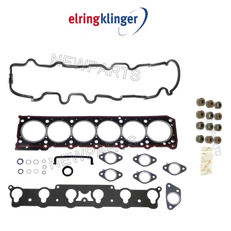 Head Gasket Kit KLINGER for Mercedes Benz W124 W126 300E 300CE 300TE 300SE (1985–1996)