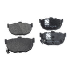 Rear Brake Disc Rotors and Pads Kit for Hyundai Elantra Tiburon (1997–2001)