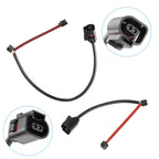 2X Front Rear Brake Pad Wear Sensor Lead for Volkswagen Touareg 