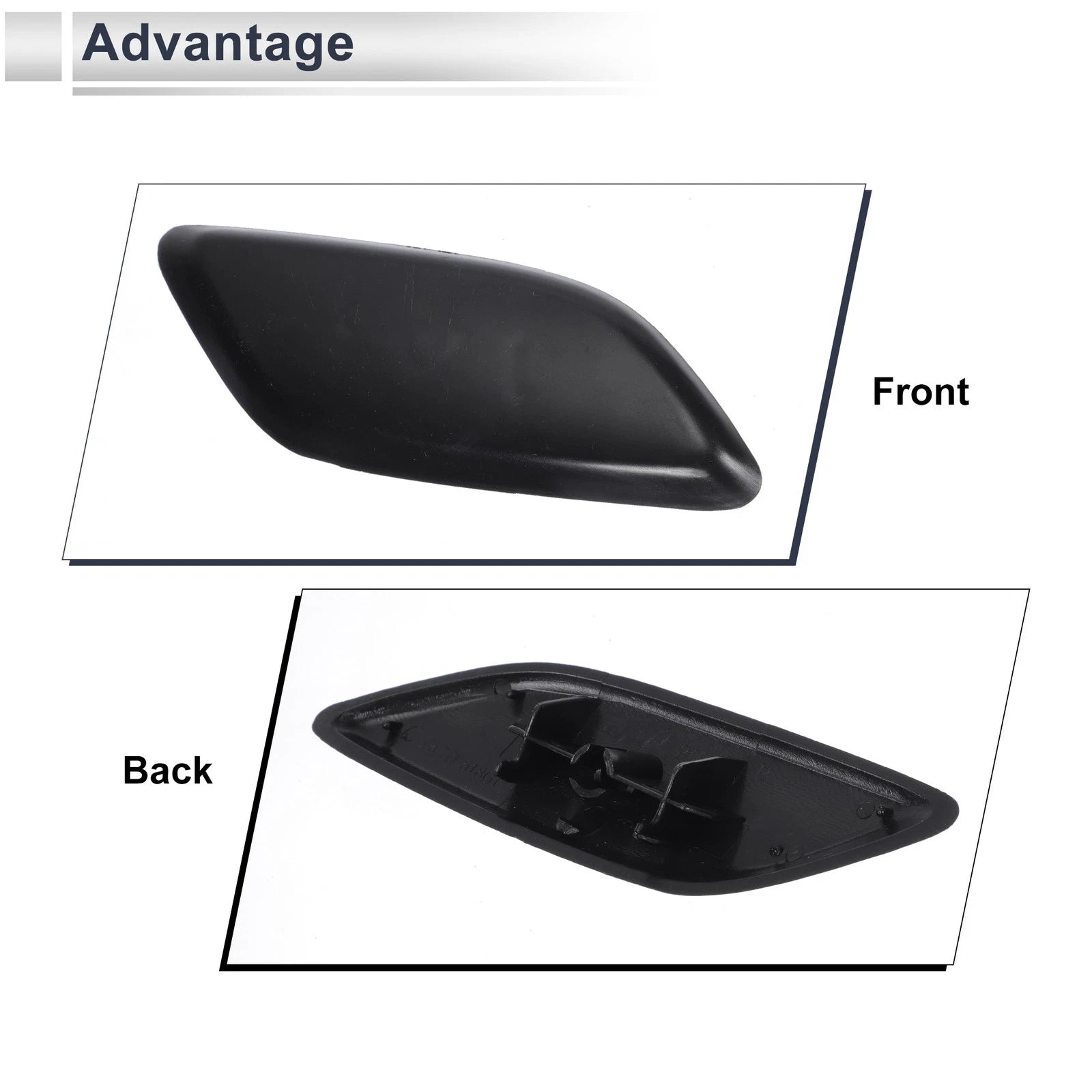 Bumper Headlight Washer Nozzle Cover Cap for Mazda 6 (2008–2012)