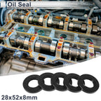 Set of 5 Oil Seal Rotary Shaft Seal TC Ring 28x52x8mm Nitrile Rubber