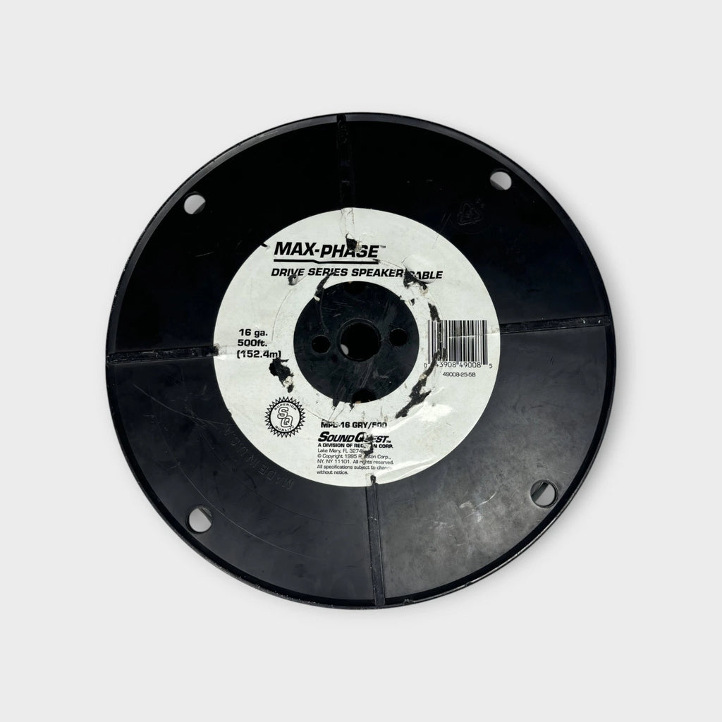 Sound Quest Drive Series Speaker Cable 16ga 500ft Spool 49008-25-5A/B