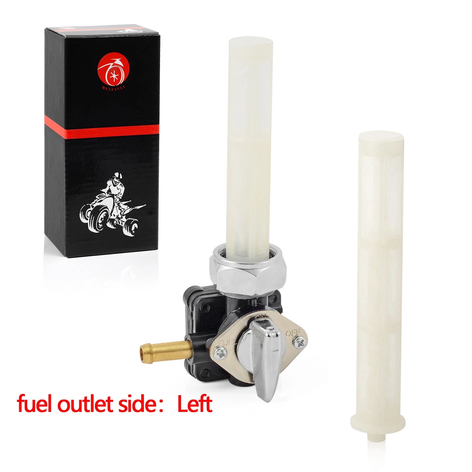 Fuel Valve Petcock 22mm Left Spigot for Harley Softail (1984–2013)