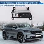 Front Driver Side Interior Door Handle for Kia Sorento (2013–2014) No. 826202P500
