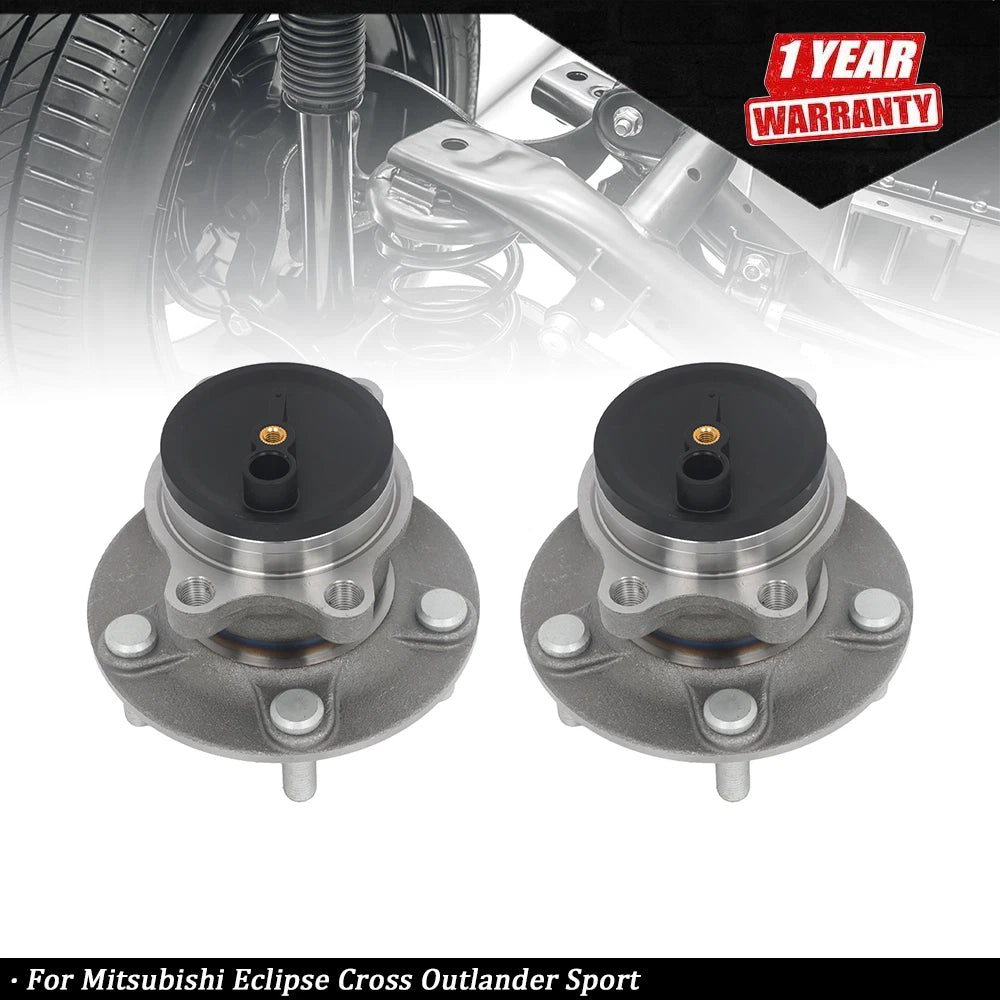 2X Rear Wheel Bearing Hub Assembly for Mitsubishi Eclipse Cross (2018–2023)