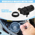 Windshield Washer Motor Pump for Honda Civic 1.8L/2.0L (2006–2011) No.76806-SJC-A01
