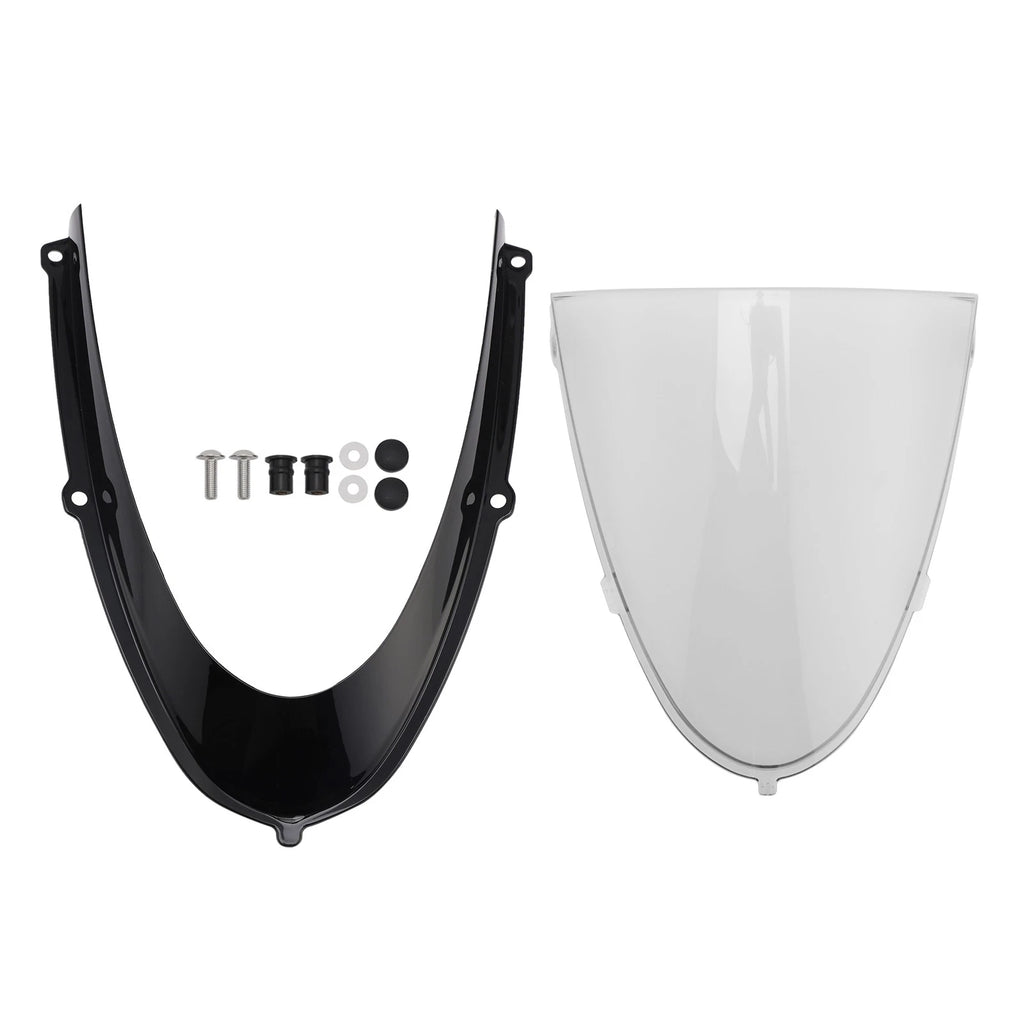 Headlight Fairing Windshield for Aprilia RS 660 (2020–2024) Gloss Black/Clear