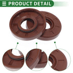 Set of 5 Oil Seal Rotary Shaft Seal FKM Rubber 17x40x7mm