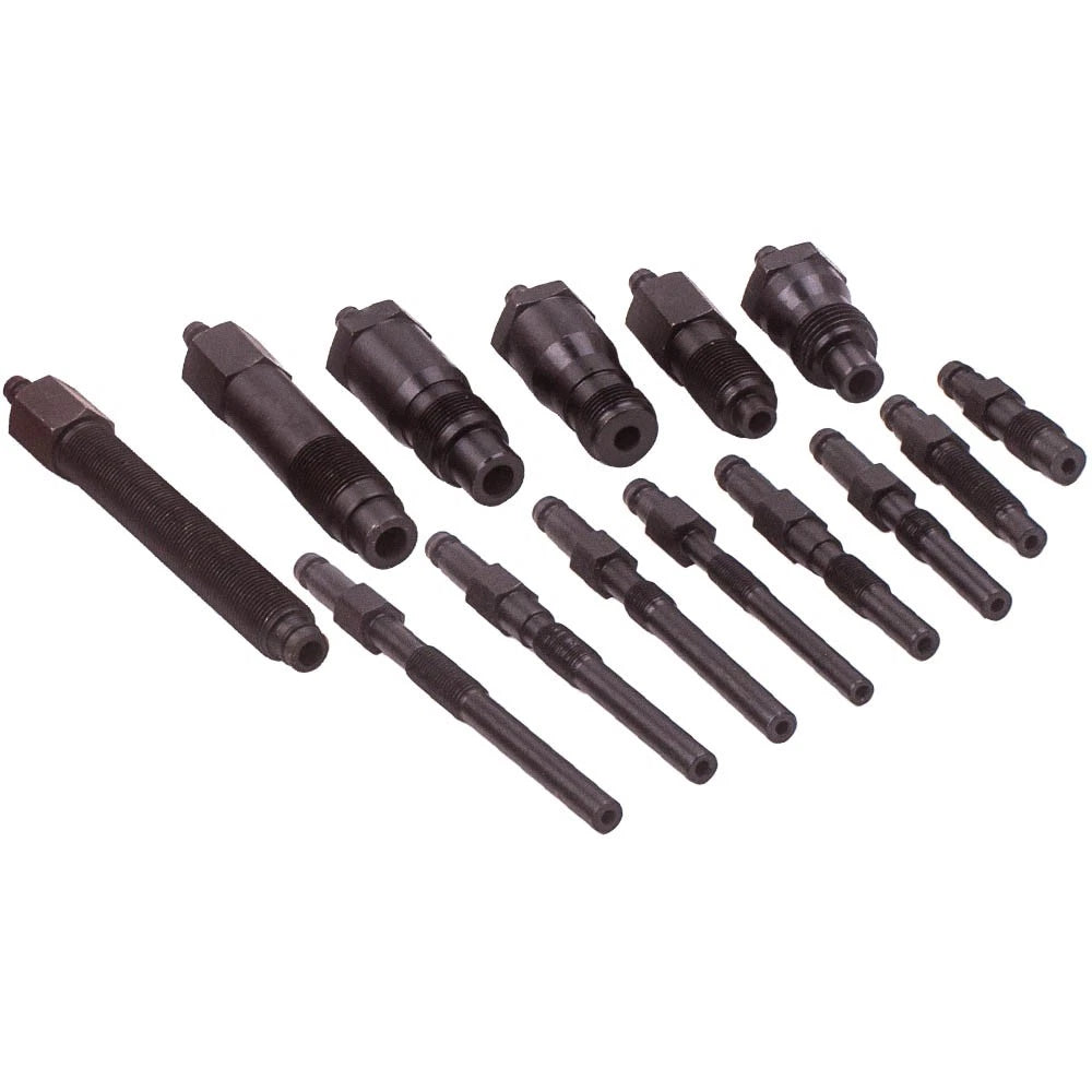Set of 16 Diesel Engine Compression Gauge Tester Tool Kit
