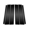 6pc Carbon Fiber Pillar Post Covers for 2007-2016 Jeep Compass