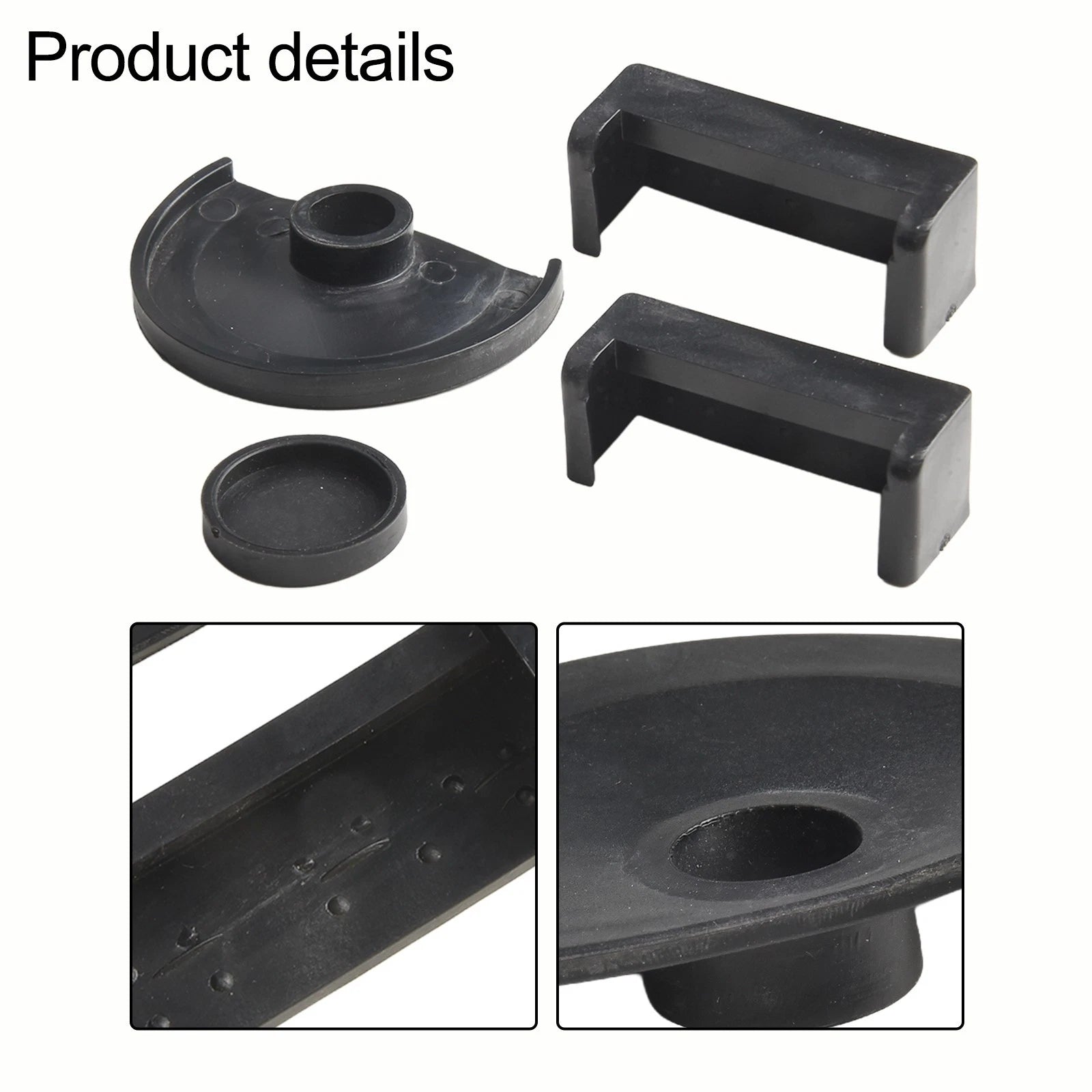 Set of 4 Anti-Slip Rubber Pads for Table Vice