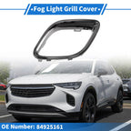 1 Pc Fog Light Grill for Buick Envision (2021–2023) No. 84925161 Black