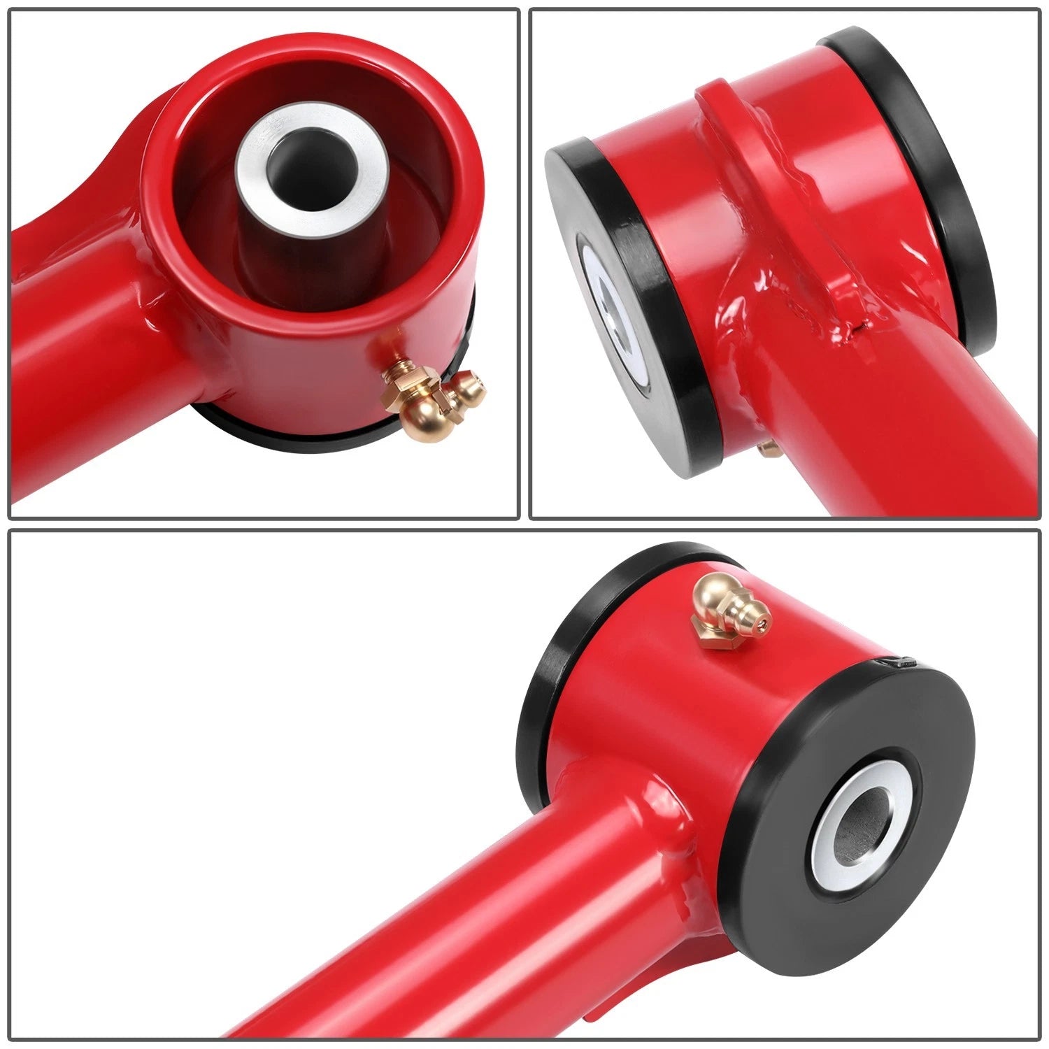 J2 Red Front Upper Control Arms for QX56 QX80 Armada Titan (2004–2024)