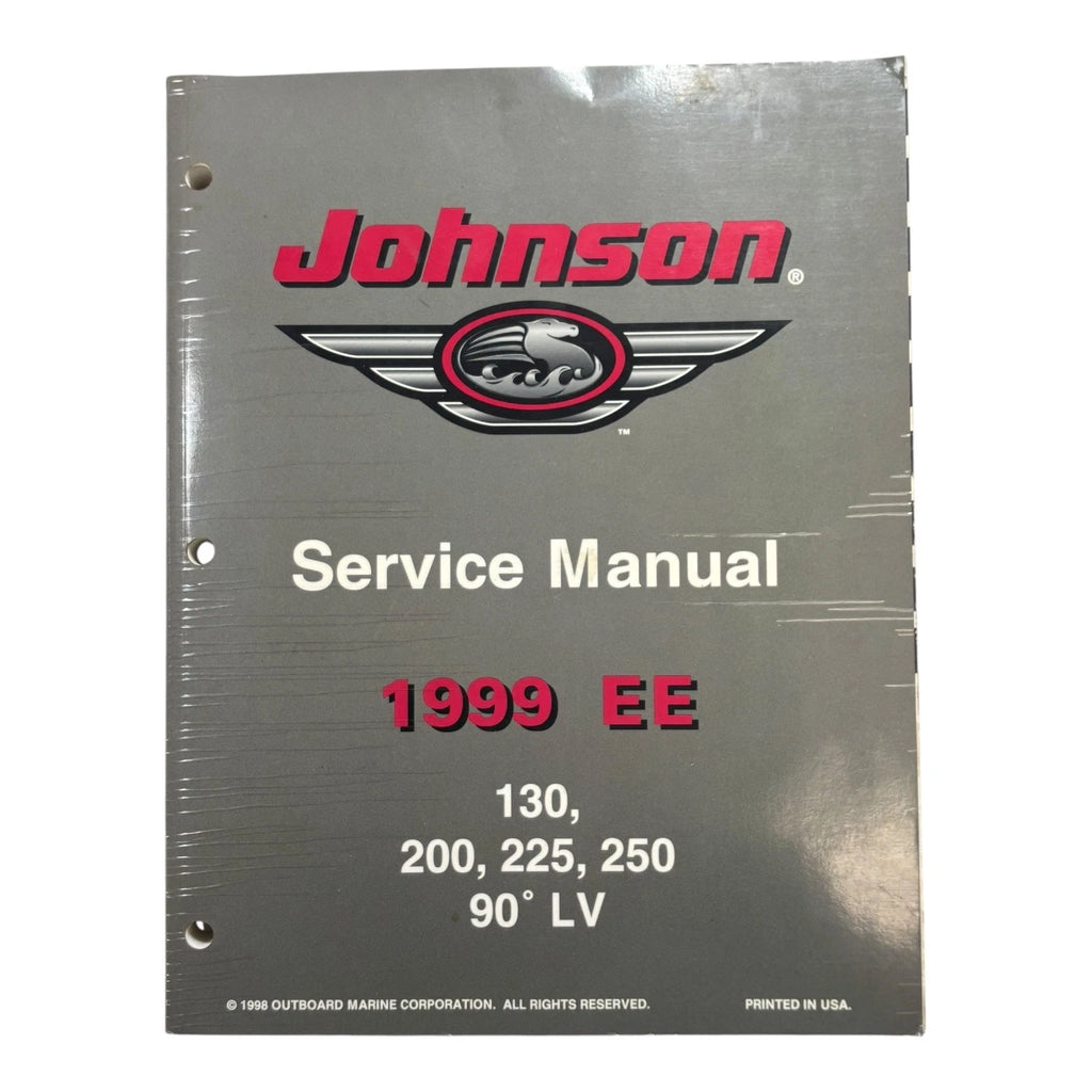 90 Degree LV Service Manual for Johnson EE 130/200/225/250 (1999)