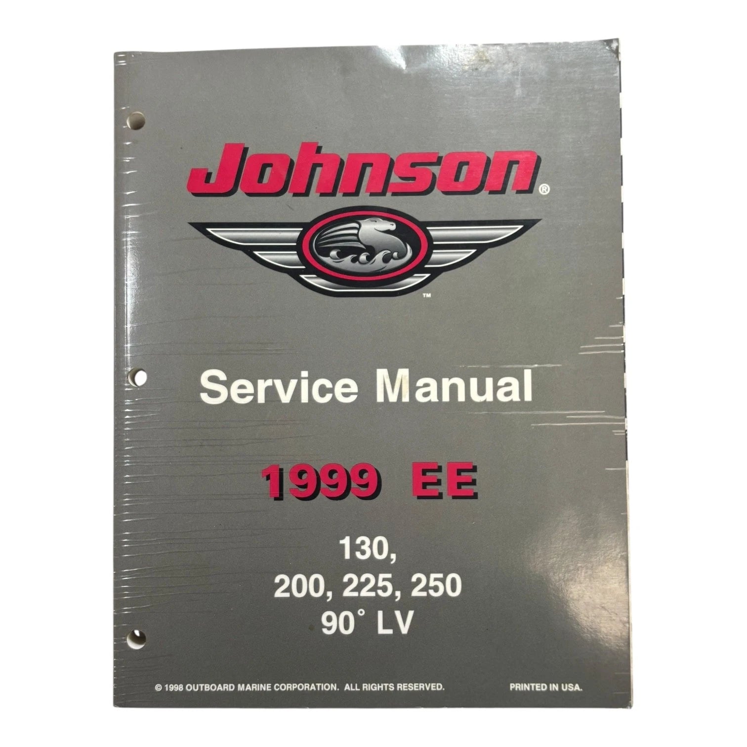 90 Degree LV Service Manual for Johnson EE 130/200/225/250 (1999)