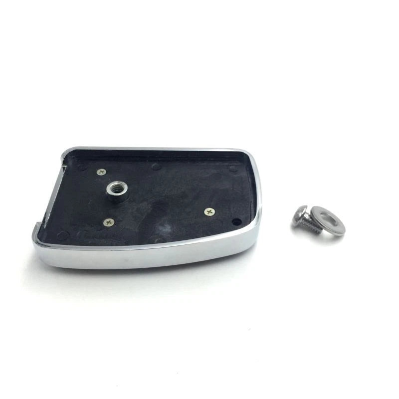 Chrome Airflow Brake Pedal Pad for Harley Trike Ultra Road Glide (2008–2023)