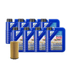 Oil Change Kit 8L Liqui Moly Leichtlauf 5W-40 for Audi V8 4.2L (2003–2009)
