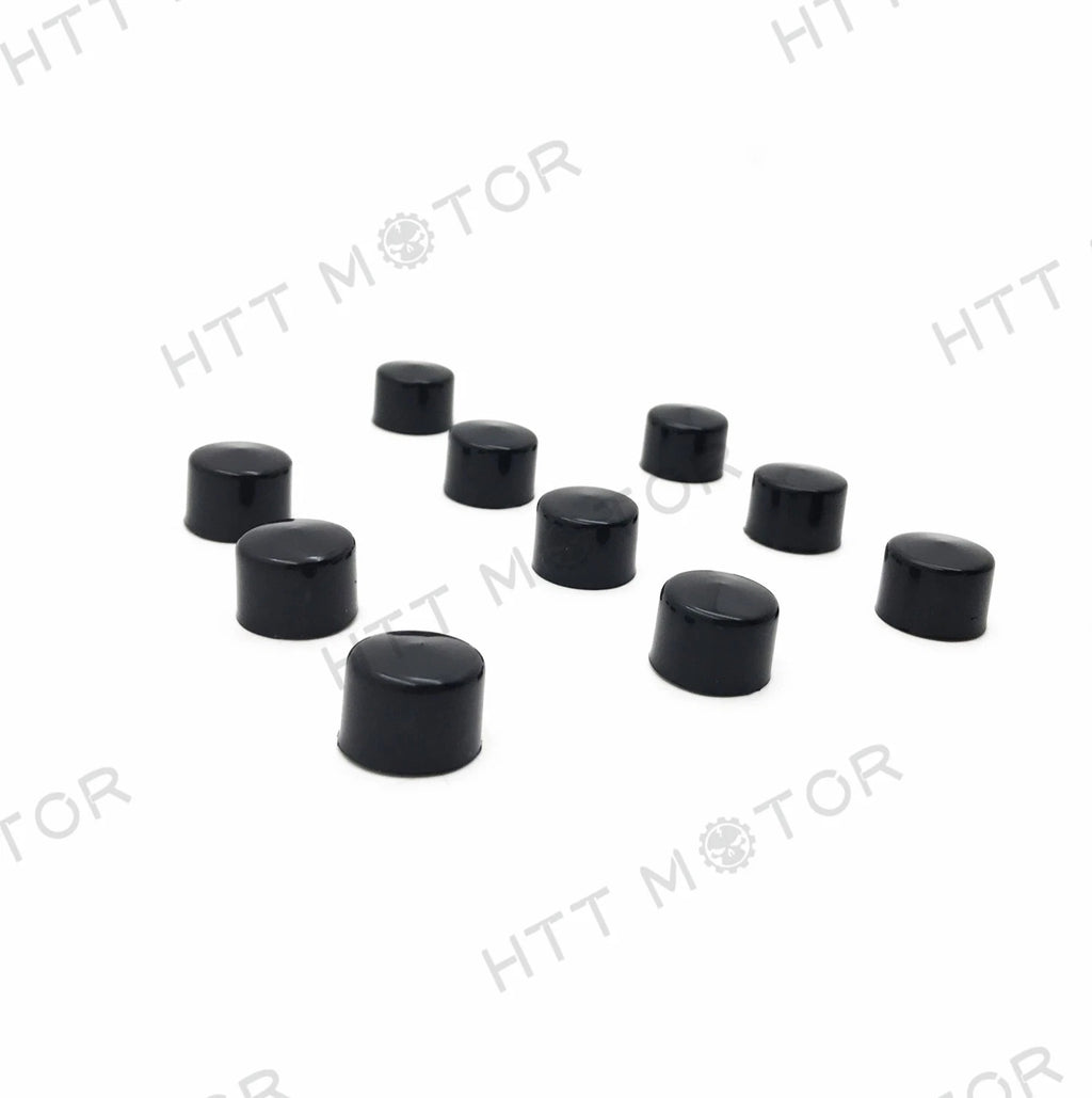 10 Piece Allen Socket Bolt Cap Dress Kit for Harley (Fits )