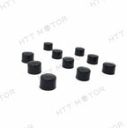 10 Piece Allen Socket Bolt Cap Dress Kit for Harley (Fits )