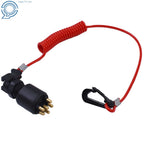 Ignition Switch & Lanyard for OMC Johnson Evinrude (1996-Present)