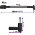 10 x DC Power Charger Adapter Cable Tip 7.4mm-4.5mm for HP Laptops
