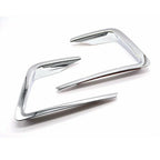 Chrome Front Fog Light Lamp Covers for Ford Expedition (2018-2021)