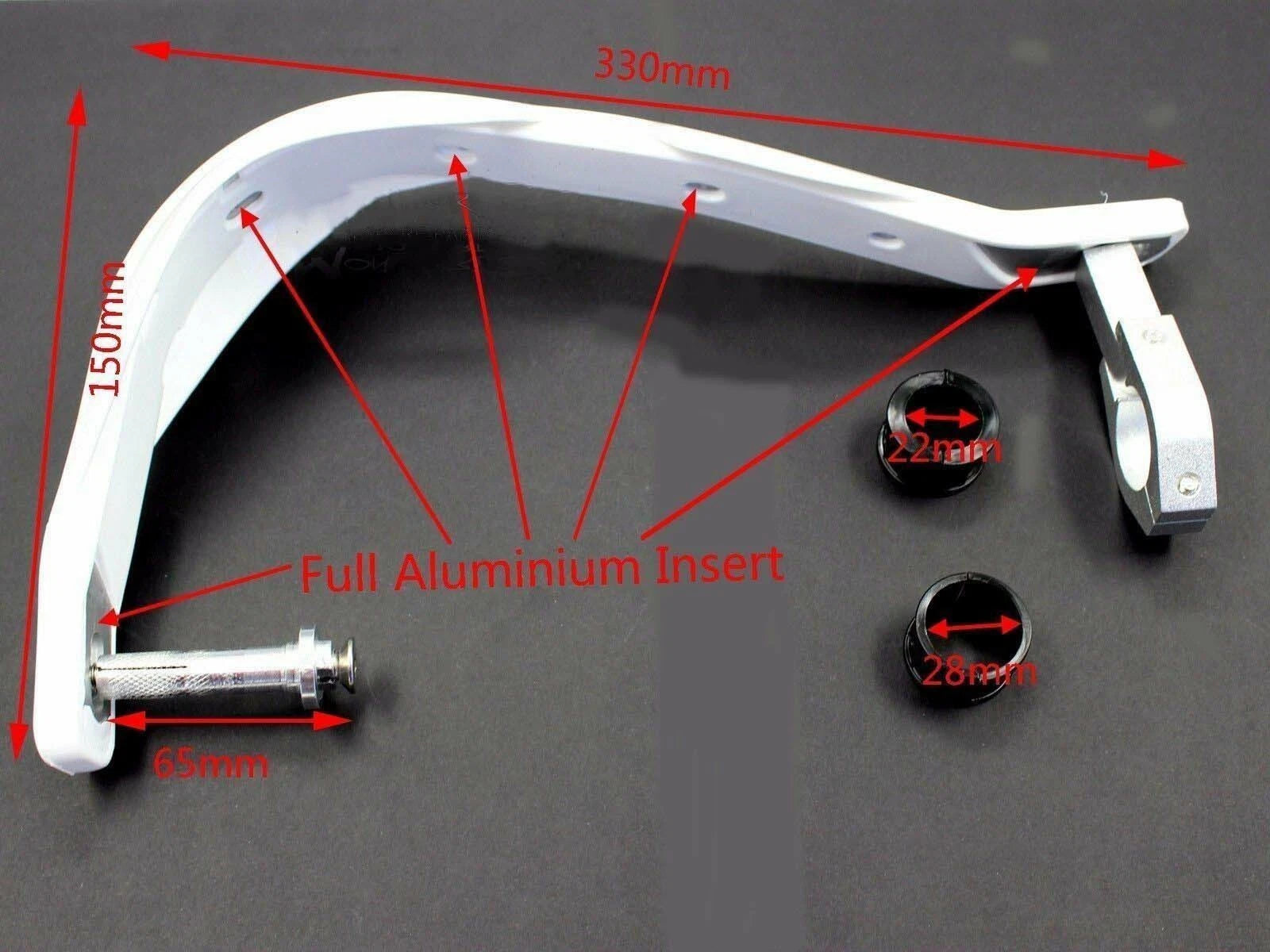 28MM Handguards for Suzuki Kawasaki Yamaha Honda (Motorcycle)