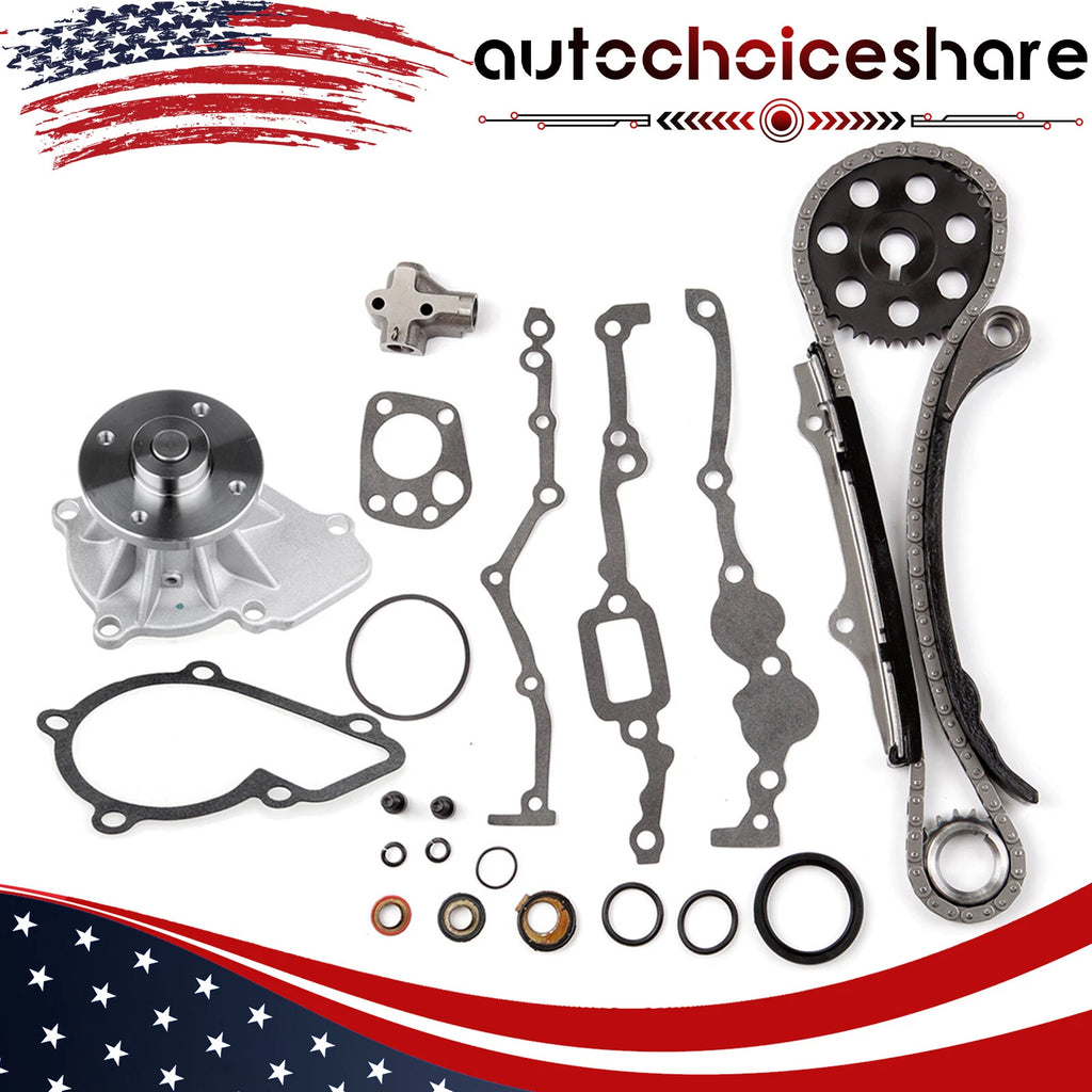 Timing Chain Kit with Water Pump for Nissan Pickup D21 240SX (1989–1997)