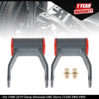 2" Lift Shackles for Chevy Silverado GMC Sierra C1500 (1988–2019)