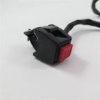 7/8" Handlebar Engine Stop Push Button for Motorcycle ATV Scooter Snowmobile