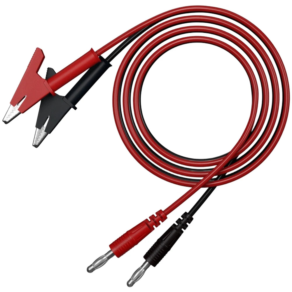 4mm Banana to Crocodile Clip Test Wire for Labs (15A)
