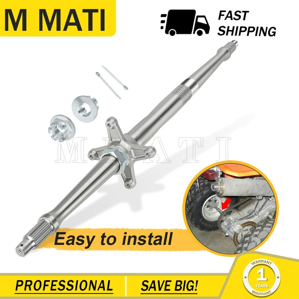 Rear Axle 64710-07G30 for Suzuki LT-Z400 (2003–2008)