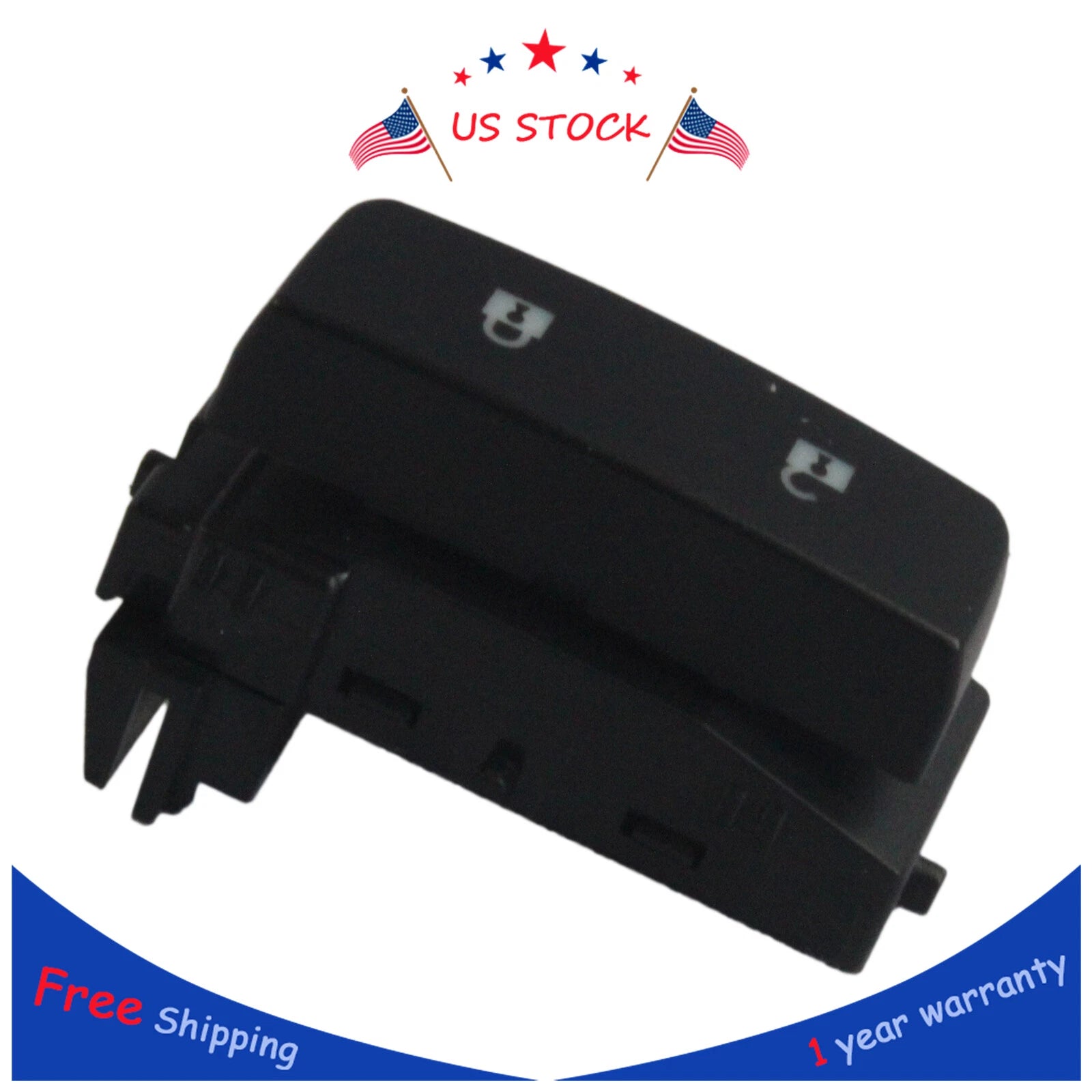 Door Lock Switch for Chevrolet Silverado (2007–2013) Front Left