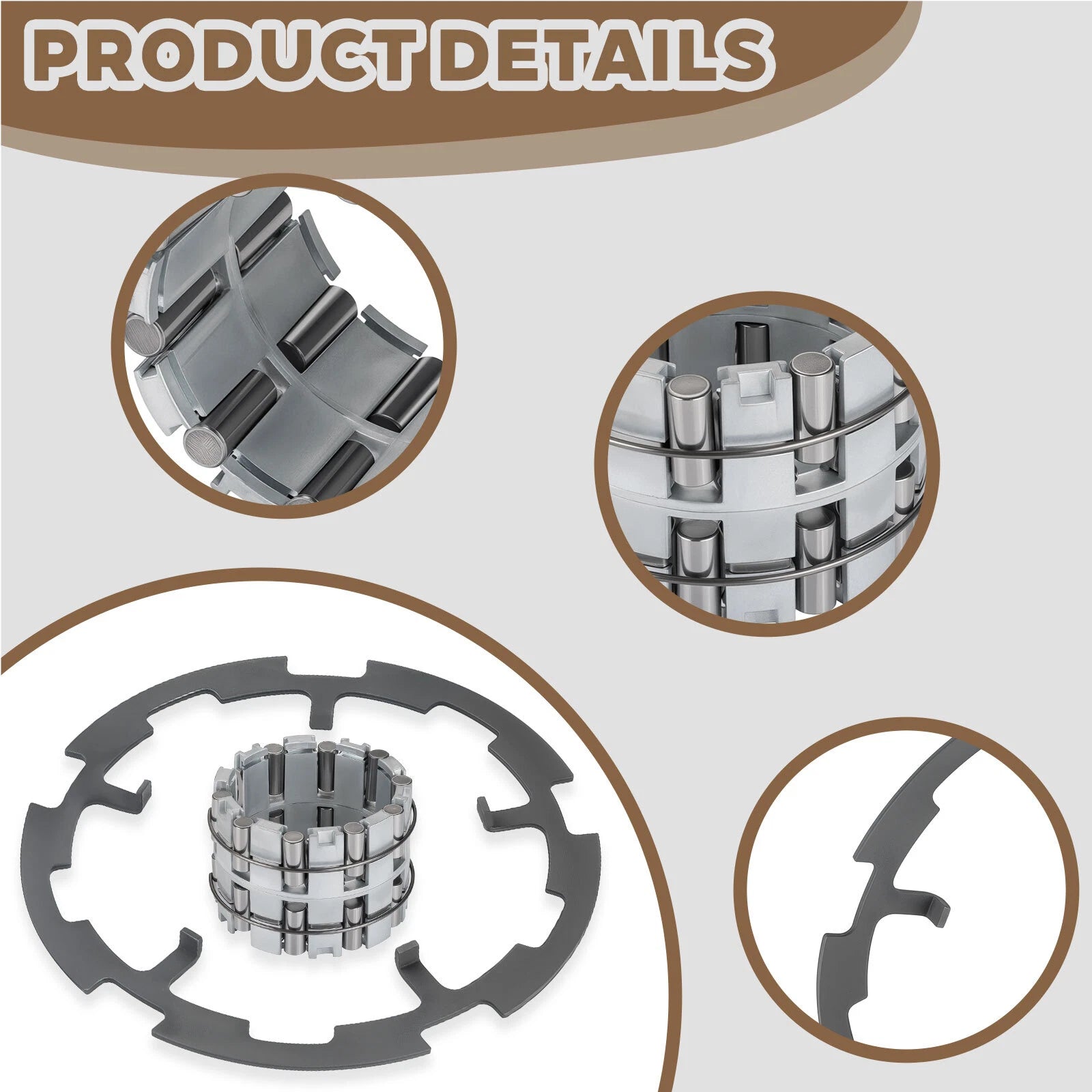 Front Diff Sprague Bearing w/ Armature Plate for Polaris Scrambler 850 (2014–2023)