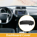 Dashboard Cover for Mitsubishi Outlander Airtrek (2001–2006) Black Anti-Slip