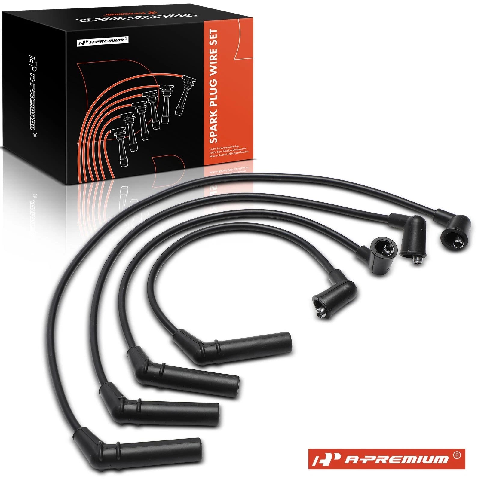 Spark Plug Wire Set for Toyota Corolla Tercel (1983-1988)