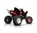 HMF Blackout Gunmetal Grey Slip On Exhaust for Honda TRX 700XX (2008–2009)