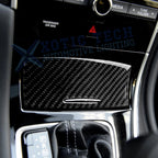 2PCS Real Carbon Fiber Gear Shift Panel Decals for Infiniti Q50 (2014-2024)