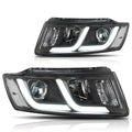 LED DRL Bar Projector Headlights for Jeep Grand Cherokee (2014–2016)