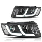 LED DRL Bar Projector Headlights for Jeep Grand Cherokee (2014–2016)