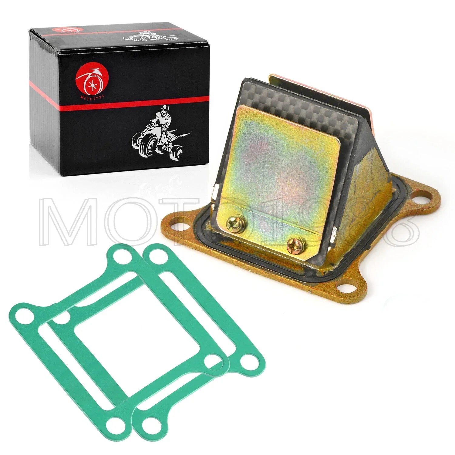 Carb Intake manifold boot and Reed Valve for Kawasaki KX85/KX100 (2001–2021)