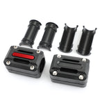 2X 25mm Engine Frame Bar Protection Crash Slider Pads for Motorcycle