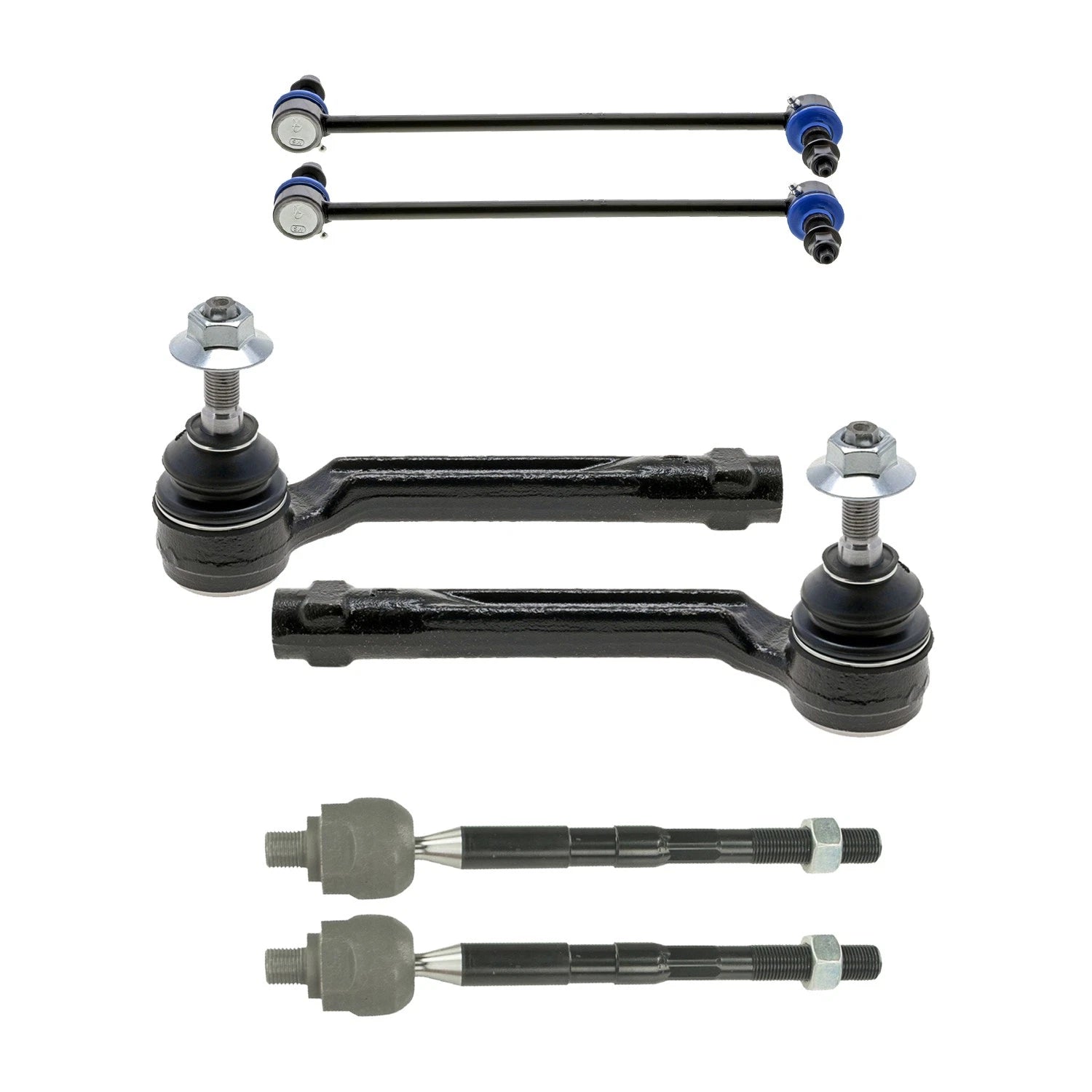 Set of 4 Mevotech Supreme Tie Rod Ends & Sway Bar Links for Tucson (2016–2023)